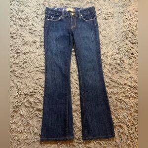 Vintage Y2K Paige 'Hollywood Hills' Low boot cut jeans sz 26